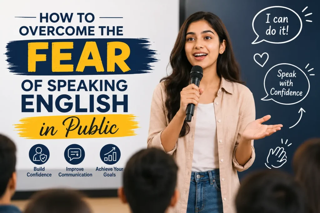 How to Overcome the Fear of Speaking English in Public.